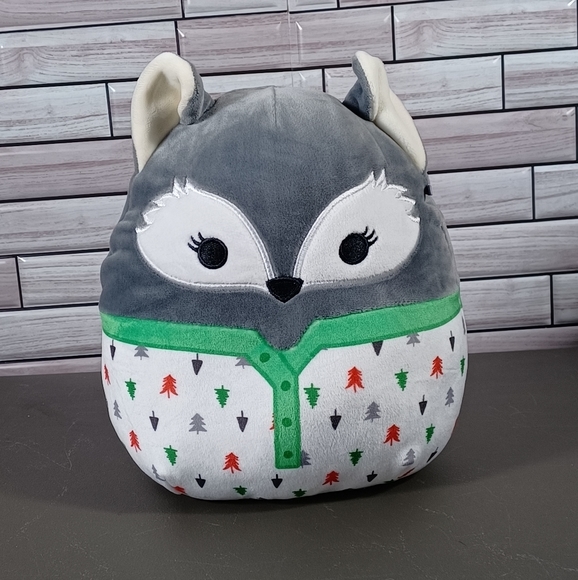 •Squishmallow Official KellyToy Floxie Fox 9” Sleepy Pajamas Winter Plush - Picture 3 of 12